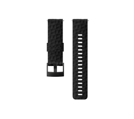 SUUNTO 24MM SILICONE BLACK APYRANKė, SS050221000