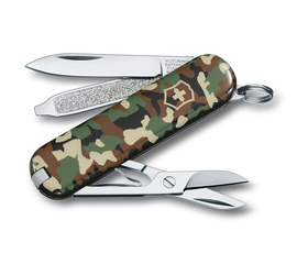 ŠVEICARIšKAS PEILIUKAS VICTORINOX CLASSIC SD CAMOUFLAGE, 0.6223.94B1