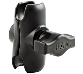 RAM DOUBLE SOCKET ARM TRUMPA JUNGIAMOJI DALIS, RAM-B-201U-A