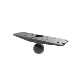 RAM BASE 11" X 3" W/ 2 1/4" BALL UNPKD., RAM-D-111BU