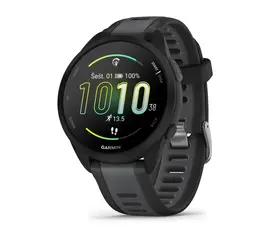 GARMIN FORERUNNER 165 JUODOS / PILKAI MELSVA SPALVA, 010-02863-20
