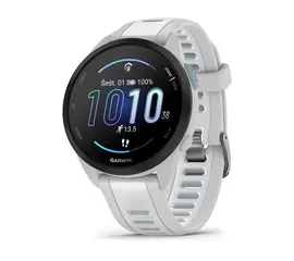 GARMIN FORERUNNER 165 PILKšVOS / BALTOJO AKMENS SPALVOS, 010-02863-21