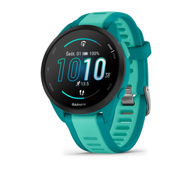 GARMIN FORERUNNER 165 MUSIC TURKIO / žALSVAI MėLYNA SPALVA, 010-02863-32