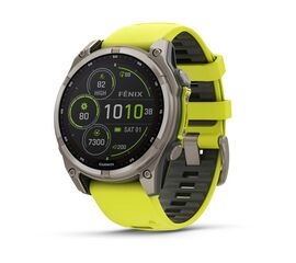 GARMIN FENIX 8 47MM, SAPPHIRE SOLAR, GELTONAS, 010-02906-21