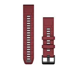 GARMIN QUICKFIT 26MM MARSALA/GRAFITO SILIKONINė APYRANKė, 010-13393-06