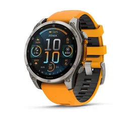 GARMIN FENIX 8 47MM, AMOLED, TITANO SPALVOS, 010-02904-11