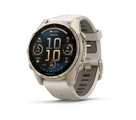 GARMIN FENIX 8 43MM, AMOLED, ŠVIESAUS AUKSO SPALVOS, 010-02903-11
