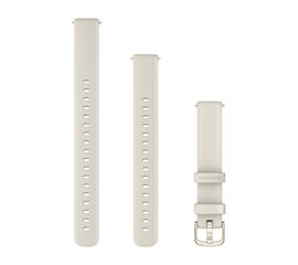 GARMIN LILY 2 14MM KREMINėS SPALVOS SILIKONINė APYRANKė, 010-13302-30