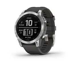 GARMIN FENIX 7 – STANDARD EDITION SIDABRO SPALVOS, 010-02540-01