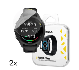 WOZINSKY FULL GLUE GRūDINTAS STIKLAS GARMIN FORERUNNER 265S, 5907769366291