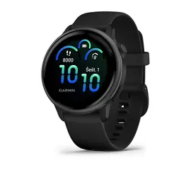 GARMIN VIVOACTIVE 6, JUODAS, 010-02985-00