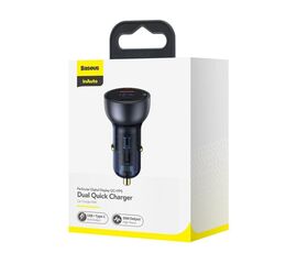 BASEUS CCKX‑C0G 65W AUTOMOBILINIS įKROVIKLIS, 6953156223189