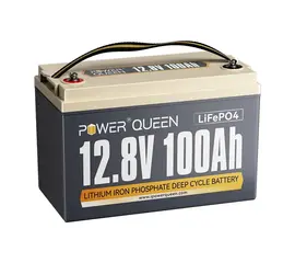 POWER QUEEN 12V 100AH LIFEPO4 AKUMULIATORIUS, PQ-12V-100