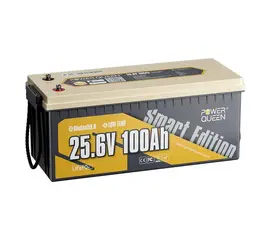 POWER QUEEN 24V 100AH LIFEPO4 IšMANUSIS AKUMULIATORIUS, PQ-24V-100-S