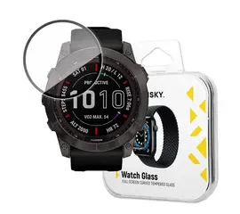 WOZINSKY FULL GLUE GRūDINTAS STIKLAS GARMIN FENIX 7 / 7 PRO, 9145576261927