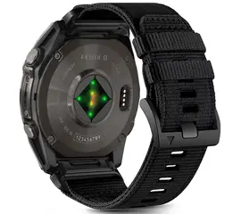TECH-PROTECT JUODA NAILONINė APYRANKė GARMIN LAIKRODžIAMS SU QUICKFIT 26MM, 5906302376735