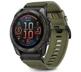 TECH-PROTECT žALIA NAILONINė APYRANKė GARMIN LAIKRODžIAMS SU QUICKFIT 26MM, 5906302376759