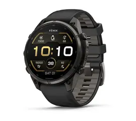GARMIN FENIX 9 PRO 47MM – PILKOS ANGLIES SPALVOS / JUODU DIRžELIU, 010-04336-16