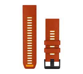 GARMIN QUICKFIT 26 TAMSIAI ORANžINė SILIKONINė APYRANKė, 010-14508-03