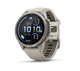 GARMIN FENIX 9 PRO INREACH 43MM – TITANO SPALVOS RūKO / SMILTAINIO DIRžELIU, 010-04335-81