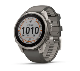 GARMIN FENIX 9 PRO INREACH SOLAR 47MM – PILKOS ANGLIES SPALVOS / JUODU DIRžELIU, 010-04338-01