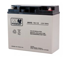 MWPOWER MWS 12V 18AH AGM AKUMULIATORIUS, MWS18-12