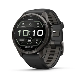 GARMIN FENIX 9 PRO INREACH 43MM – PILKOS ANGLIES SPALVOS / JUODU DIRžELIU, 010-04335-11