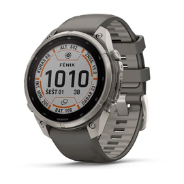 GARMIN FENIX 9 PRO INREACH SOLAR 47MM – PILKOS ANGLIES SPALVOS / JUODU DIRžELIU, 010-04338-01