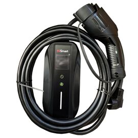 ELEKTROMOBILIO NEšIOJAMAS įKROVIKLIS TYPE 1 - SCHUKO (220V), 6-16A, 3.5KW, 1-FAZė, 5M, EV200849