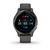 GARMIN VENU 2S SKALūNO SPALVOS NERūDIJANčIOJO PLIENO APVADAS, SU GRAFITO SPALVOS KORPUSU IR SILIKONINIU DIRžELIU, 010-02429-10