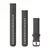 Garmin greitai atsegama 18 mm grafito silikoninė apyrankė