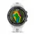 GARMIN APPROACH S70, JUODAS SU BALTU SILIKONINIU DIRžELIU, 010-02746-10