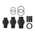 GARMIN QUICKFIT KETVIRčIO APSISUKIMO DVIRAčIO LAIKIKLIS, 010-13013-10