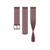 SUUNTO 22MM DARK RUBY SILIKONINė APYRANKė, SS050883000