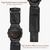 HEMSUT NAILONINė APYRANKė GARMIN LAIKRODžIAMS SU QUICKFIT CAMO, 131DARK-CAMO