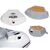 UNIVERSALI PLATFORMA ANT PVC VALTIES PRIEKIO, GF-583374G