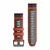 GARMIN QUICKFIT 26MM RAUDONA GRAFITO SILIKONINė APYRANKė, 010-13281-04