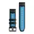 GARMIN QUICKFIT 26MM JUODAI MėLYNA SILIKONINė APYRANKė, 010-13281-05
