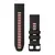 Garmin QuickFit 26 mm juodai raudona silikoninė apyrankė
