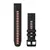Garmin QuickFit 22 mm juodai raudona silikoninė apyrankė