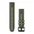 Garmin QuickFit 22 mm samanų grafito silikoninė apyrankė