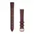Garmin Lily 2 14mm tamsiai raudona odinė apyrankė