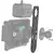 UNPKD RAM MIC/SPEAKER BRACKET 8.99" LONG, RAM-101-MIC1U