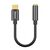 AUDIO ADAPTERIS BASEUS L54 Iš TYPE-C į 3.5MM JUODAS CATL54-01, 6953156297845