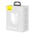 ĮKROVIKLIS BASEUS USB + TYPE-C 20W BALTAS CCXJ-B02, 6953156207240