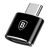 ADAPTERIS BASEUS USB-A TO TYPE-C OTG JUODAS CATOTG-01, 6953156263512