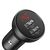 AUTOMOBILINIS įKROVIKLIS BASEUS DIGITAL DISPLAY 24W 2XUSB-A JUODAS CCBX-0G, 6953156215399