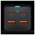ĮKROVIKLIS BASEUS GAN3 PRO 2XTYPE-C/2XUSB 100W JUODAS CCGP000101, 6953156209053