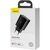 ĮKROVIKLIS BASEUS SPEED MINI QUICK CHARGER 1C 20W JUODAS CCFS-SN01, 6953156201699