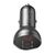 AUTOMOBILINIS įKROVIKLIS BASEUS DIGITAL DISPLAY 24W 2XUSB-A JUODAS CCBX-0G, 6953156215399